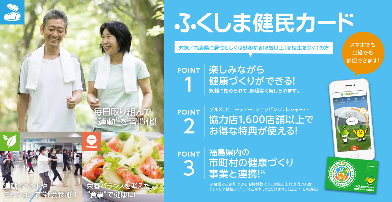 ふくしま健民カード