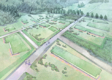 両竹地区集落の画像