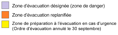 Image : Transition of evacuation instruction zones 2