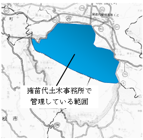 猪苗代湖北岸