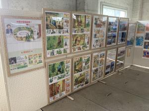 主ゲート室の展示（磐城森林管理署）
