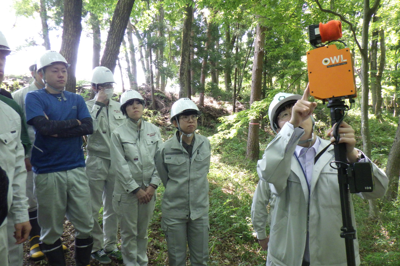 森林3次元計測技術