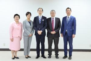 知事表敬集合写真