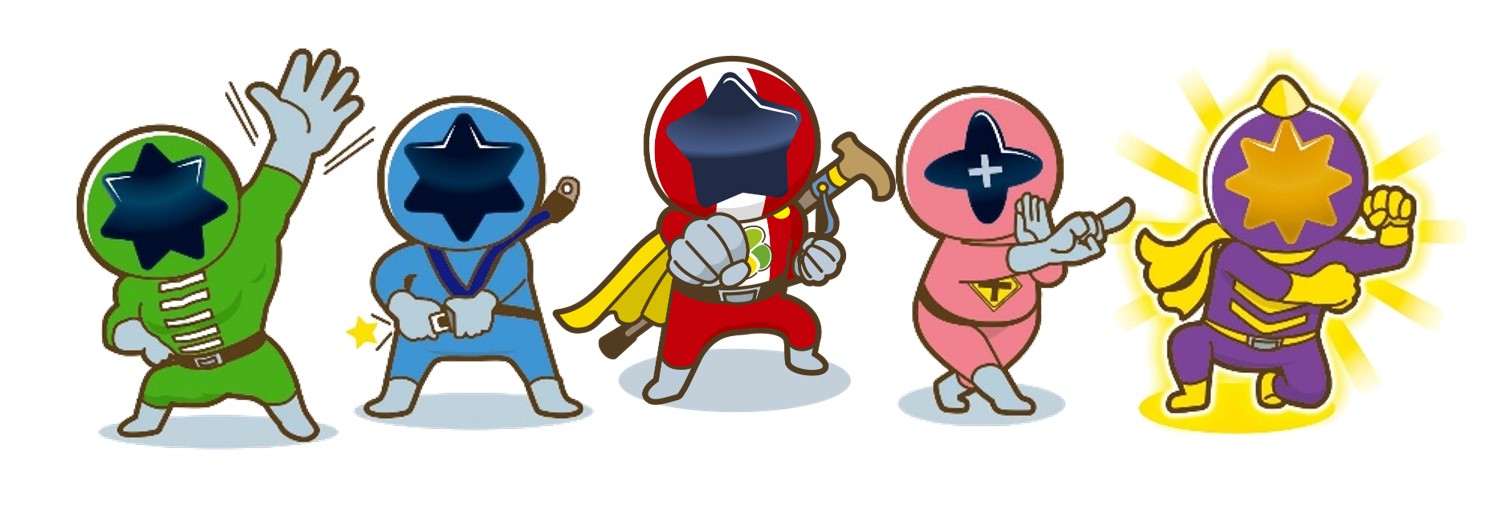 交通安全ふくしま５つ星フクレンジャー