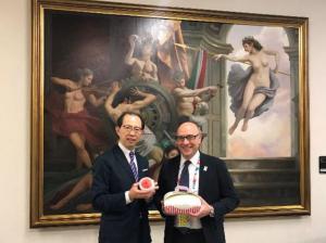 2025年大阪・関西万博 イタリアパビリオン視察写真1