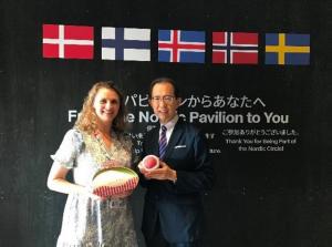 2025年大阪・関西万博 北欧（デンマーク）パビリオン視察写真1