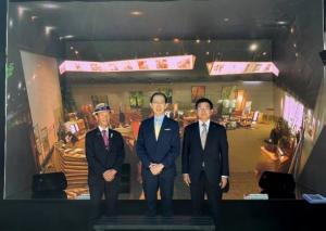 2025年大阪・関西万博 デジタルトラベルゾーン（只見線VR）視察写真1