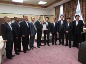 令和7年度常磐自動車道・東北中央自動車道・東北横断自動車道いわき新潟線建設促進期成同盟会合同大会及び要望活動写真2