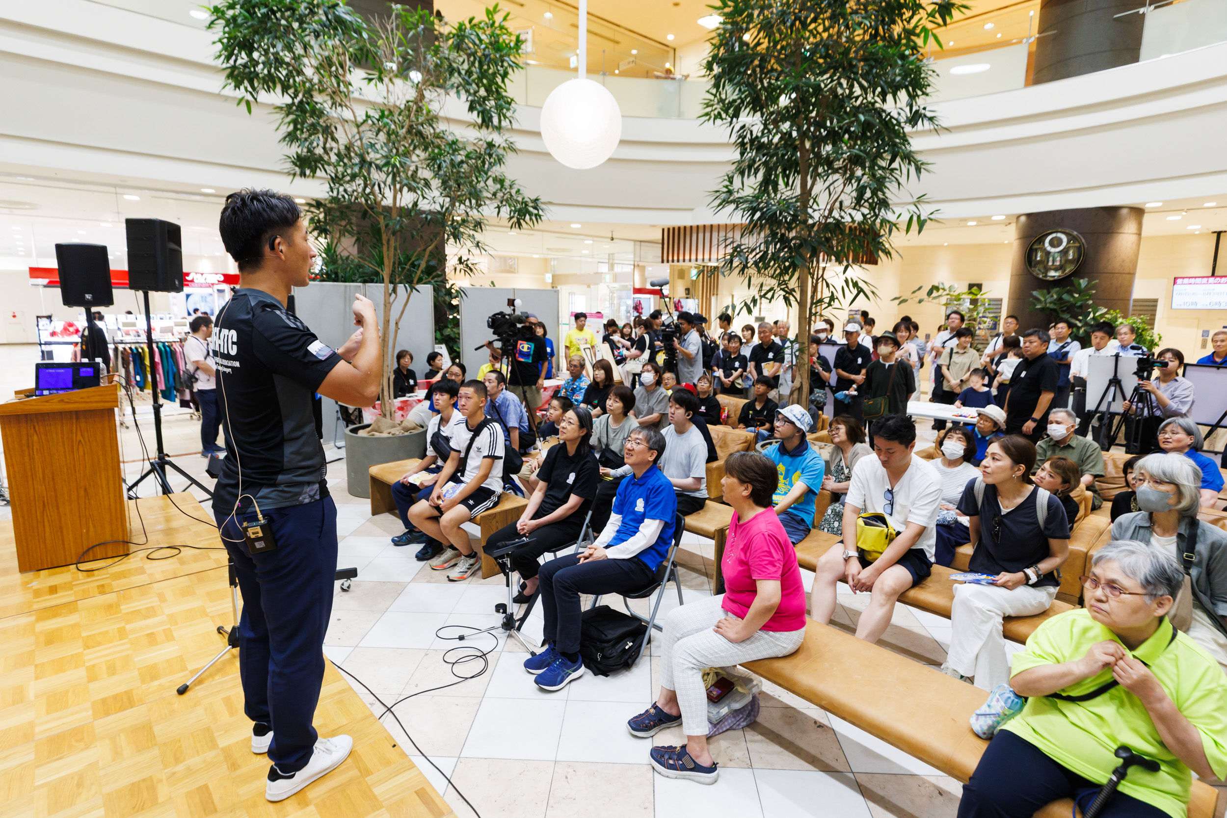 松元選手ゴールキーパー