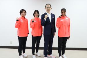 東京2025世界陸上競技選手権大会出場　松本奈菜子選手・井戸アビゲイル風果選手による大会結果報告写真2