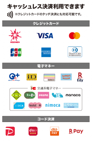 決済ロゴ一覧