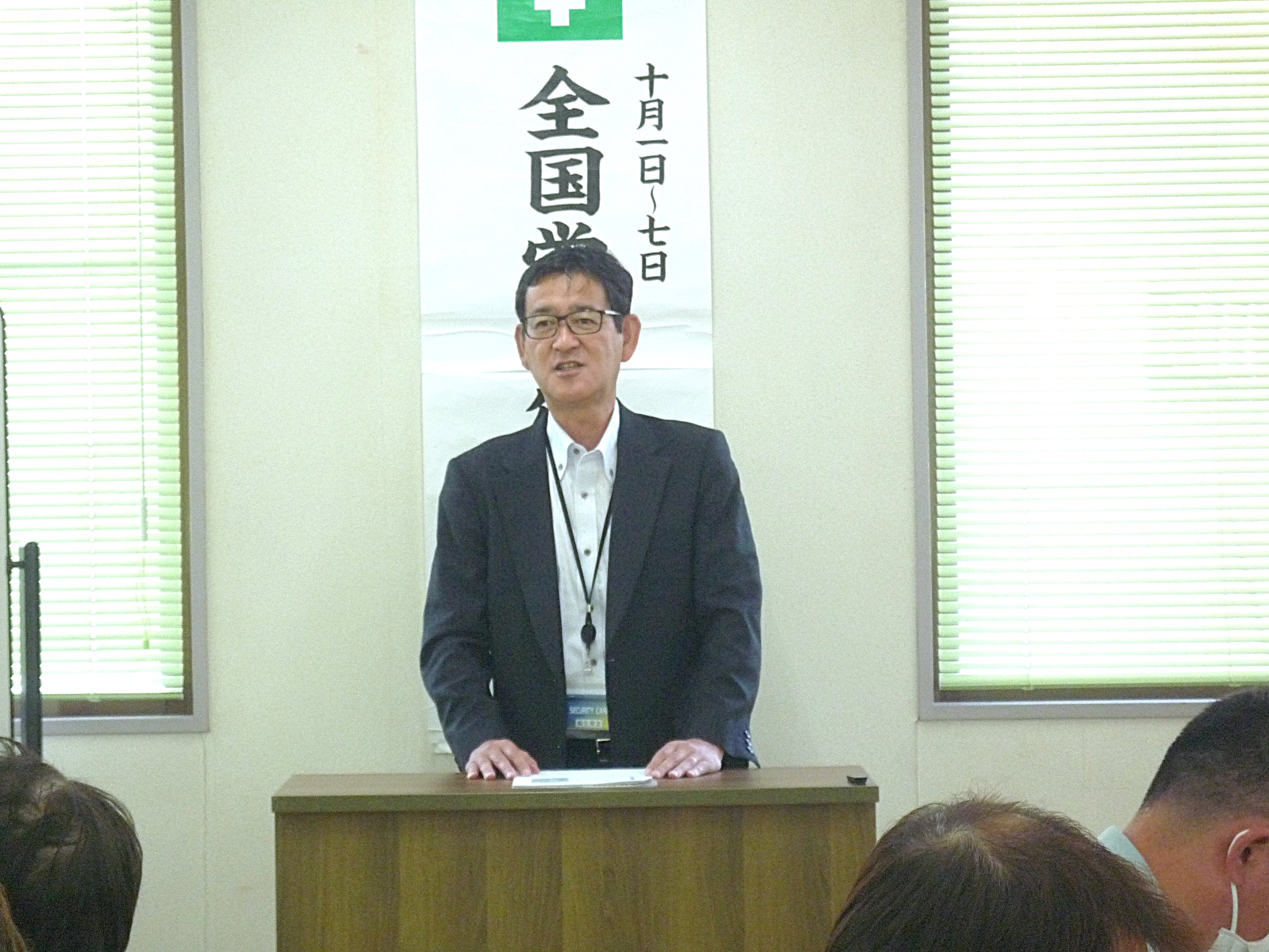 出前講座　委員の写真