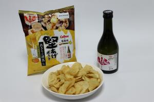 「堅あげポテト」と「あまいすえひろ」