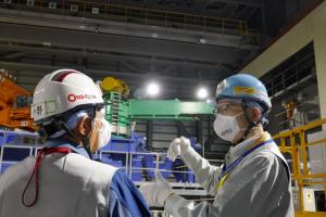 東京電力福島第一原子力発電所視察写真1