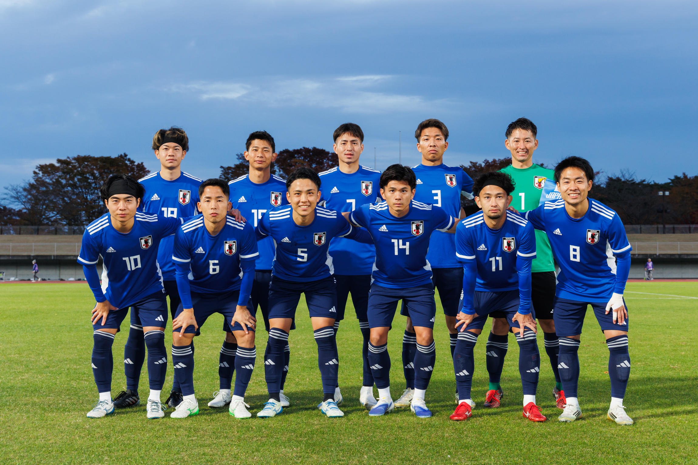 男子サッカー集合