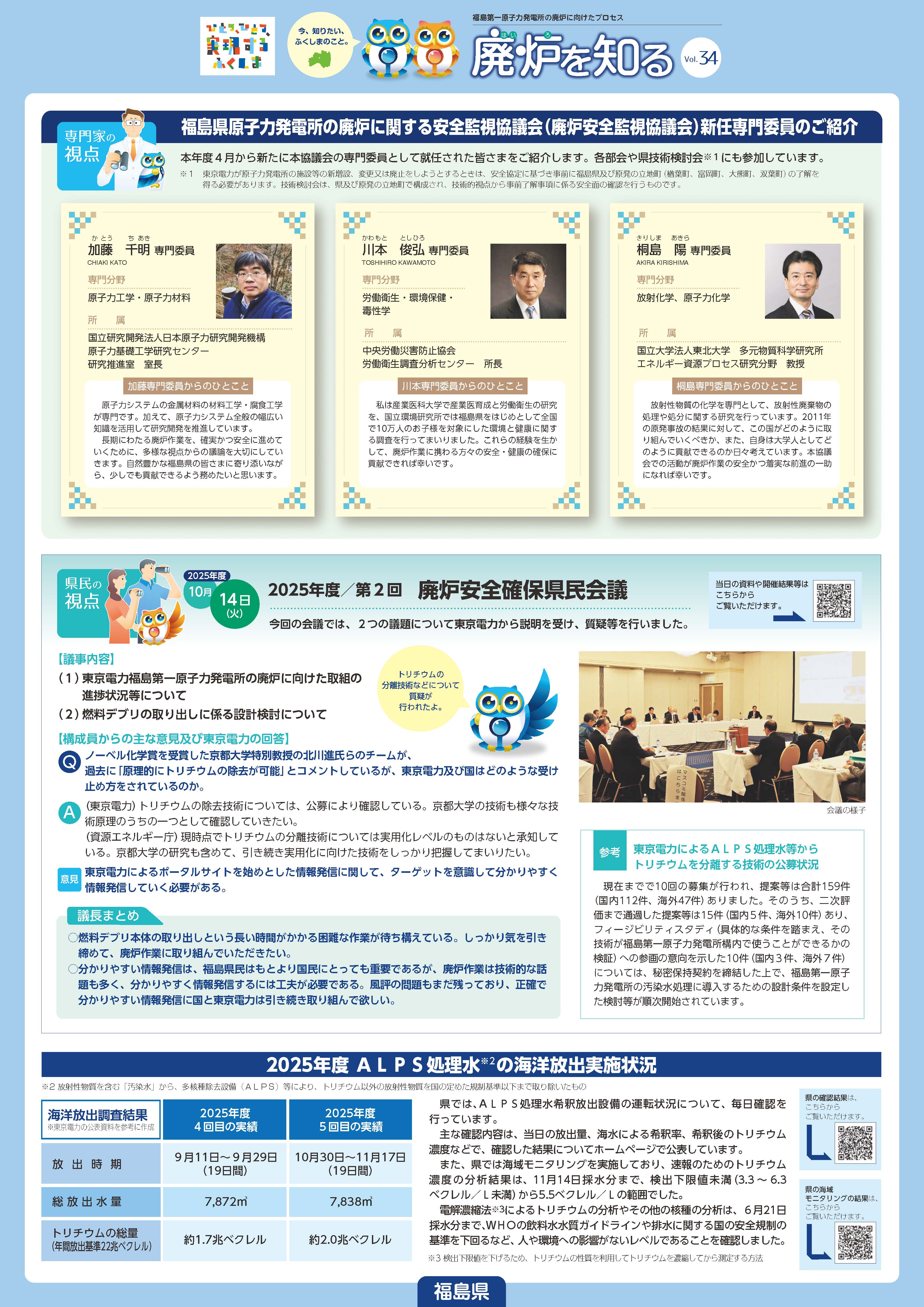 廃炉を知るVol.34（12月号）裏