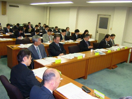 会議の模様