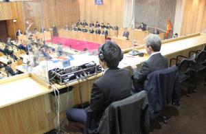 ラジオ中継ブース