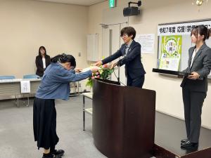 ジュニア部門 賞状授与