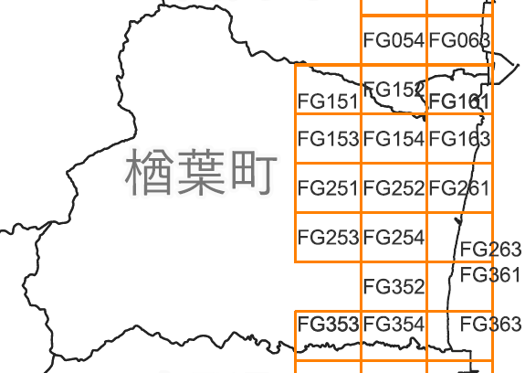 指定道路図（楢葉町）