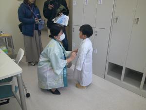 被服試着体験ブース