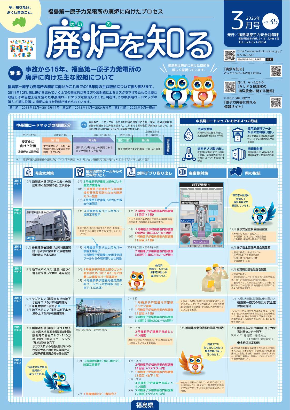 廃炉を知るVol.35（３月号）表