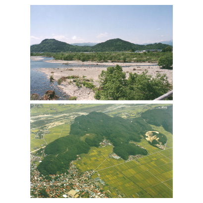 向羽黒城跡
