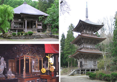 法用寺三重塔