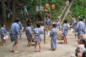 天道念仏さんじもさ踊り
