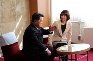 テレビ広報収録(会派報告:日本共産党)