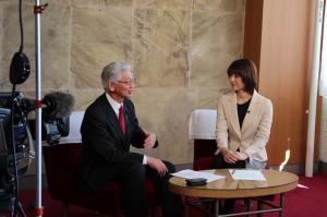 テレビ広報収録(会派報告:ふくしま未来ネットワーク)