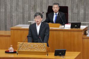 代表質問（古市三久議員）