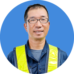 工事部 29年目 蓮沼 潤一さん