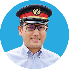 会津田島駅 係長 新國 彰さん