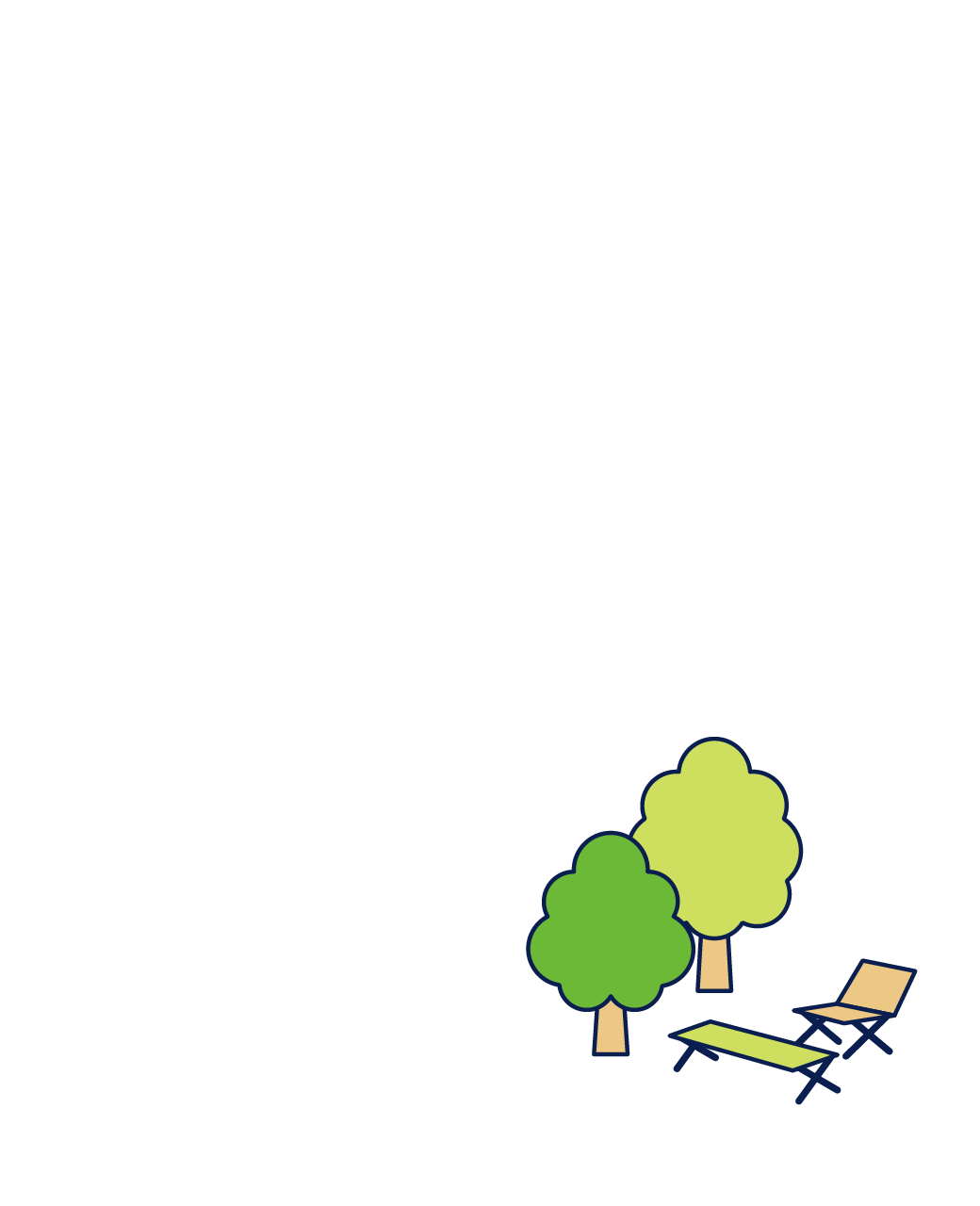 ゆったり過ごす時間が多い！!